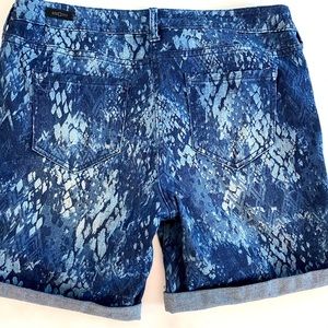 - Liverpool snakeskin print shorts